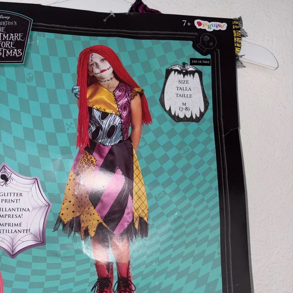 Disguise Disney The Nightmare Before Christmas‎ Sally Deluxe Child Costume  7 8